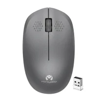 ماوس بی سیم MIKUSO مدل MOS-W080 رنگ طوسی