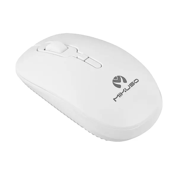 ماوس بی سیم MIKUSO مدل MOS-W085 رنگ سفید