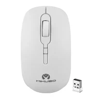 ماوس بی سیم MIKUSO مدل MOS-W085 رنگ سفید
