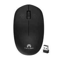 ماوس بی سیم MIKUSO مدل MOS-W080 رنگ مشکی