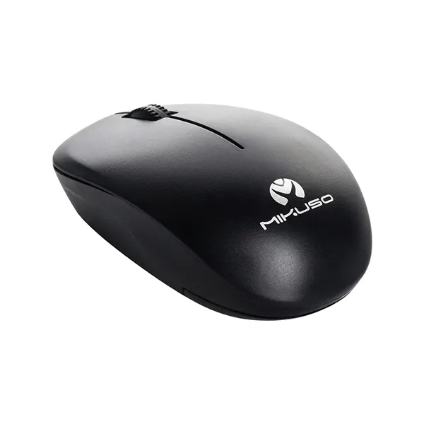 ماوس بی سیم MIKUSO مدل MOS-W080 رنگ مشکی