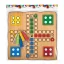 بازی منچ و مارپله چوبی M-002