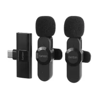 میکروفون بی سیم Dual تایپ سی ارلدام مدل MC8C