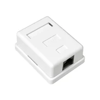 کیستون باکس PKS CAT6 تک پورت روکار