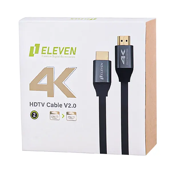 جعبه بسته‌بندی کابل HDTV 4K ایلون مدل 4K1000 نسخه 2.0