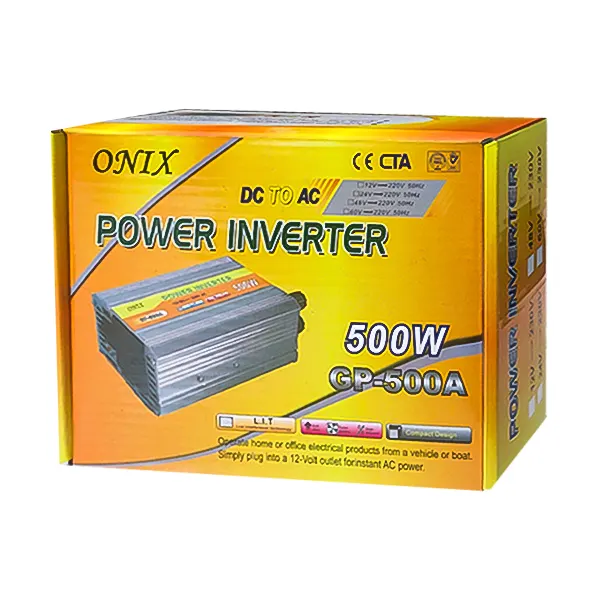 جعبه و کابل اتصال اینورتر ONIX GP-500A توان 500 وات