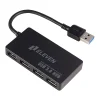 هاب 4 پورت USB 3.0 ایلون مدل H301 با کابل 15 سانتی‌متری