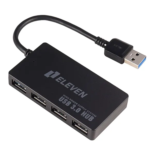 هاب 4 پورت USB 3.0 ایلون مدل H301 با کابل 15 سانتی‌متری