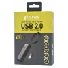 بسته‌بندی و کابل بلند هاب USB 2.0 ایلون H201