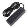 هاب 4 پورت USB 2.0 ایلون مدل H201 با کابل 120 سانتی‌متری