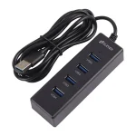 هاب 4 پورت USB 2.0 ایلون مدل H201 با کابل 120 سانتی‌متری