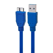 کابل هارد فلت KINGHOOD USB3.0 طول 1.5 متر