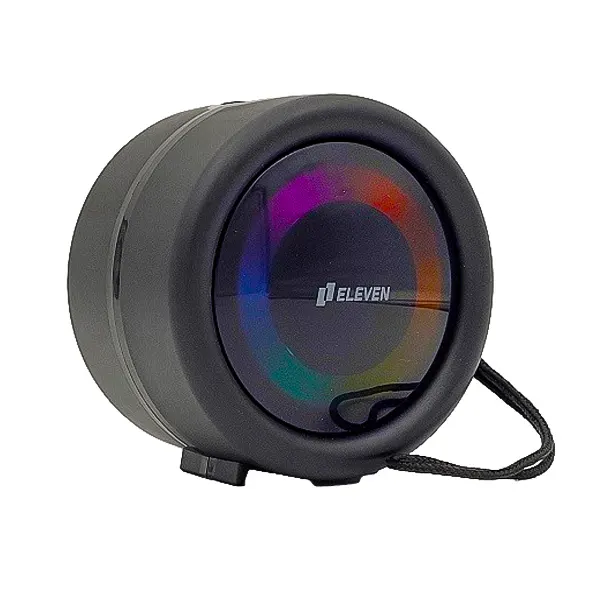 اسپیکر پرتابل بلوتوثی ایلون مدل PS106 با رینگ لایت نورپردازی RGB