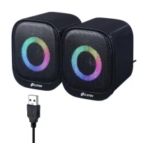 اسپیکر بلوتوثی دو تکه RGB ایلون مدل SU205BT
