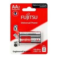 باتری قلمی آلکالاین FUJITSU مدل LR6 بسته 2 عددی
