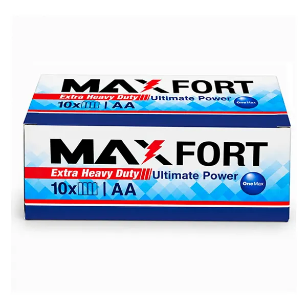 جعبه باتری قلمی شیرینک MAXFORT مدل R6 بسته 4 عددی
