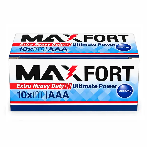 جعبه باتری نیم قلمی شیرینک MAXFORT مدل R03