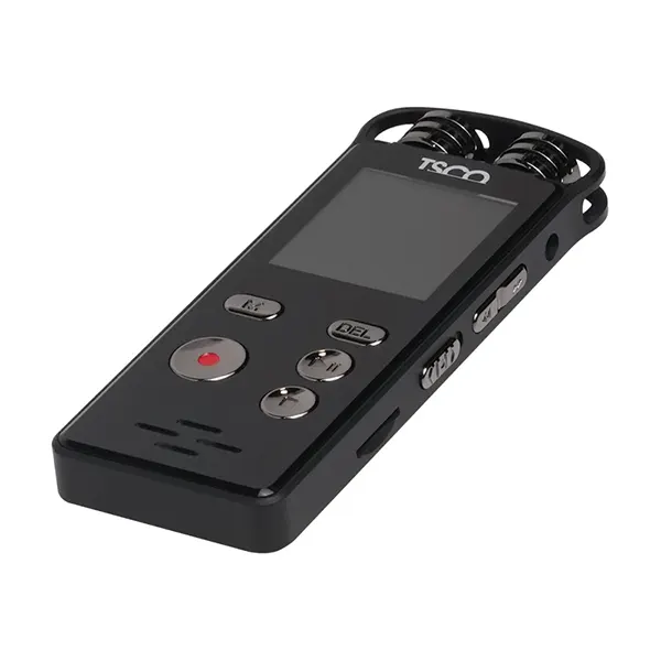 نمای جانبی ضبط کننده دیجیتال صدای تسکو TR 909 و کلیدهای کنترل صدا