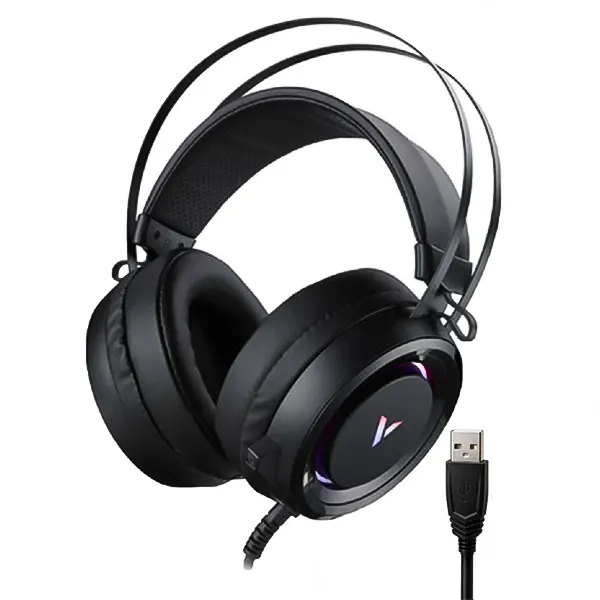 هدست گیمینگ USB رپو مدل Rapoo VH500C با هدبند معلق دوگانه