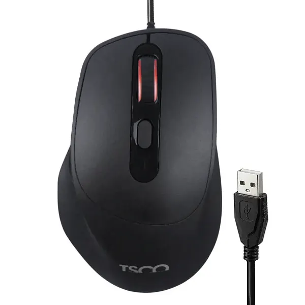 ماوس سیم دار ارگونومیک تسکو مدل TM 309
