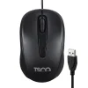 ماوس سیم دار تسکو مدل TM 211 مشکی با کابل USB