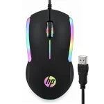 ماوس سیمی اچ پی M160 با کابل USB و نور RGB