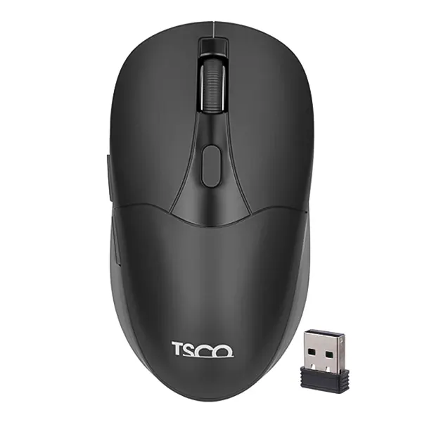 ماوس بی سیم تسکو مدل TM 645W مشکی به همراه دانگل نانو USB