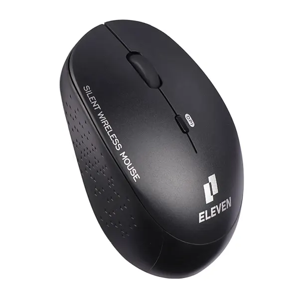 ماوس بی سیم سایلنت ایلون مدل WM907 مشکی به همراه دانگل USB نانو