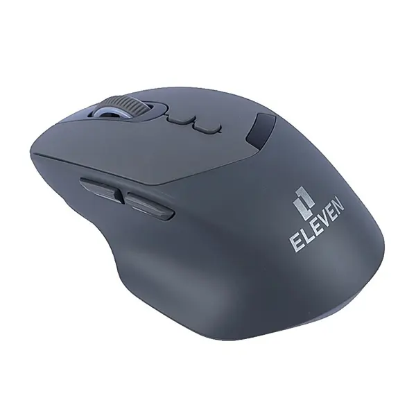 نمای کناری ماوس بی سیم دو حالته سایلنت ایلون مدل WM920 و پورت شارژ Type-C