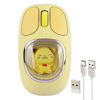 ماوس Bluetooth & wireless سایلنت شارژی ایلون مدل MEMOLE