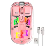 ماوس شفاف Bluetooth & wireless شارژی ایلون مدل WM913