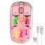 ماوس شفاف Bluetooth & wireless شارژی ایلون مدل WM913
