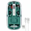 ماوس شفاف Bluetooth & wireless سایلنت شارژی ایلون مدل WM912