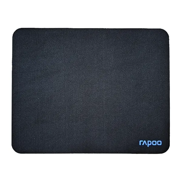 ماوس پد رپو مدل Rapoo VP520S با لوگوی آبی روی زمینه مشکی