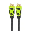 کابل HDMI کنفی SA.TO طول 10 متر با فیش طلایی