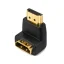 تبدیل HDMI نری به مادگی ۹۰ درجه