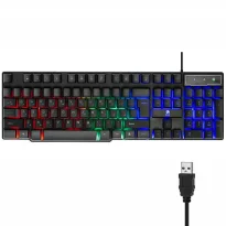 کیبورد مخصوص بازی RGB پی نت مدل KB-1100
