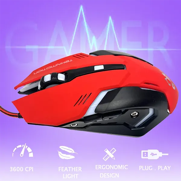 ماوس ست گیمینگ TEKNMOTION 4IN1 مدل NIBIRU