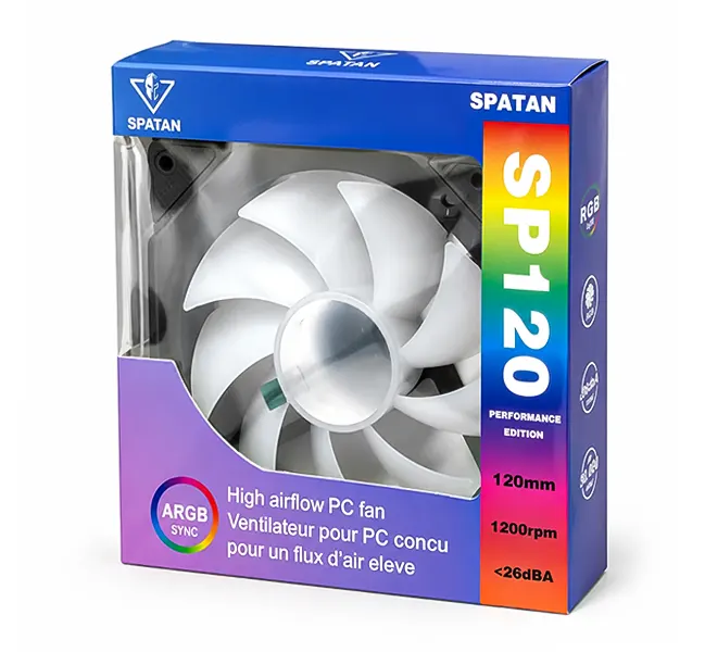جعبه بسته‌بندی فن کیس 4PRO با قابلیت ARGB Sync
