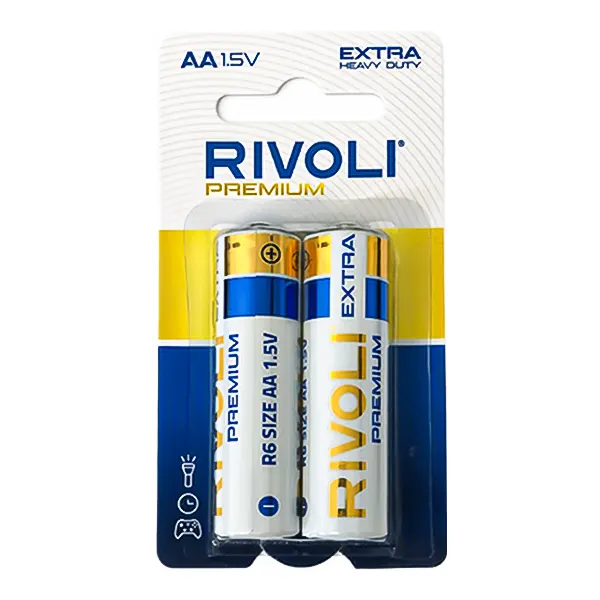 باتری قلمی RIVOLI مدل R6 بسته 2 عددی