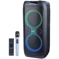 اسپیکر پارتی باکس 80 وات اکسیژن مدل AX-104 دارای پاور بانک