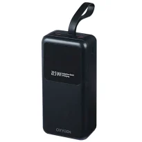 شارژر همراه PD22.5W + 22.5W اکسیژن مدل OX-120 ظرفیت 30000mAh