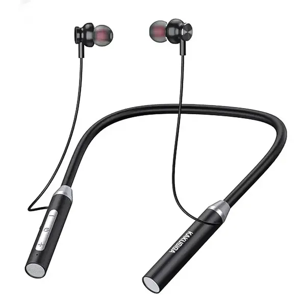 هدفون گردنی کاکوسیگا KSC-833 با گوشی‌های مگنتی و بدنه مشکی