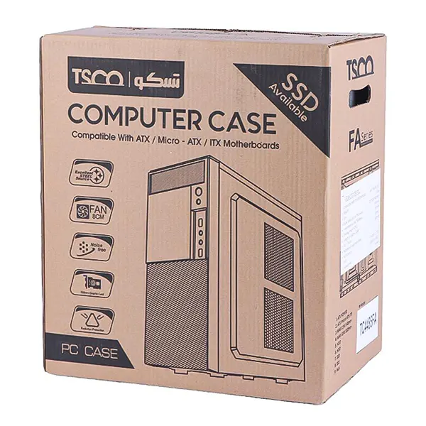 جعبه ی کیس کامپیوتر تسکو مدل TC 4486 FA