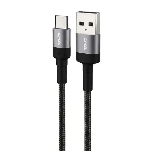 کابل USB به Type-C اکسیژن مدل LX-1 طول 1 متر