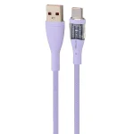 کابل Type-C اکسیژن مدل LX-24 طول 1 متر با نمایشگر جریان