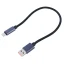 کابل USB به Type-C پاور بانکی اکسیژن مدل LX-37 طول 30cm