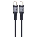 کابل دوسر تایپ سی 66W اکسیژن مدل LX-24 طول 1 متر با نمایشگر جریان