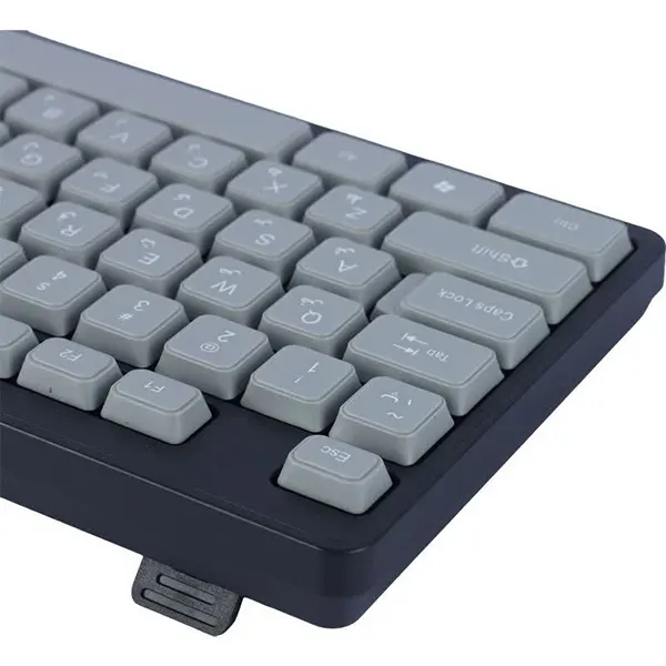 نمای نزدیک زاویه‌دار از کیبورد ایکس پی پروداکت مدل XP-7400U