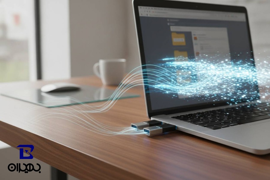تفاوت سرعت USB2 با USB3